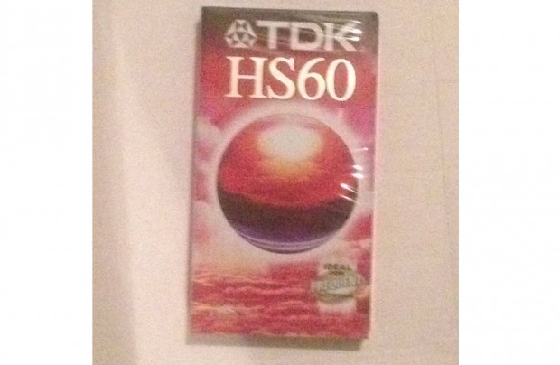 Elad TDK HS 60 perces bontatlan VHS vide kazetta!