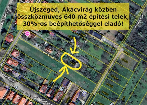 Eladó Telek, Szeged 45.900.000 Ft