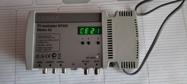 Eladó Terra MT30C Sztereo A2 TV modulátor