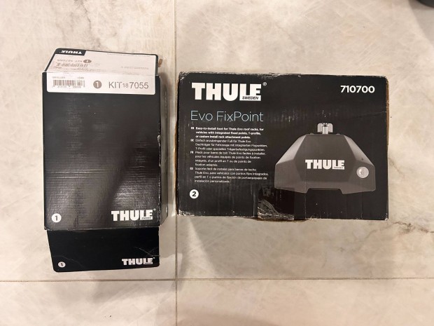 Eladó Thule Talpszett 7107 és Adapter Kit 7055 Toyota Rav4 2019-