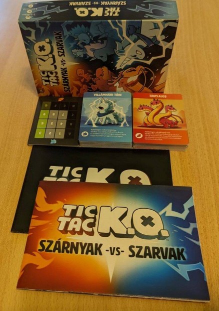 Elad Tic Tac K.O.: szrnyak vs szarvak trsas (magyar nyelv)