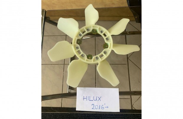 Eladó Toyota Hilux 2016-2024 alkatrészek, új ventilátor lapát
