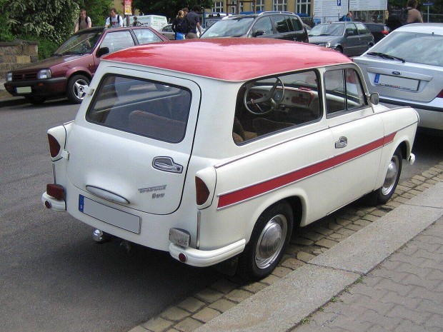 Elad Trabant P50 P60 500 600 kombi csomagtrajt veg