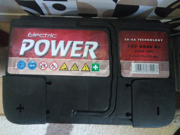 Elad j 60 ah Electric power akkumultor!