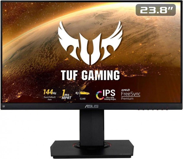 Elad j Gaming Asus Tuf VG249Q (23,8", 144 Hz, IPS, 1 ms) 2 v garanc