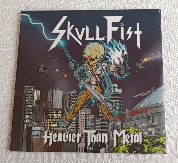 Eladó Új Skull Fist - Heavier Than Metal 12" LP / Bakelit Nagylemez