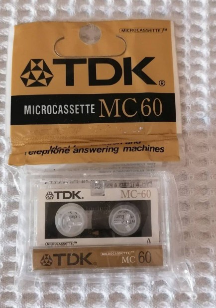 Elad j "TDK" MC 60 Mikrokazetta / Kazetta Szalag