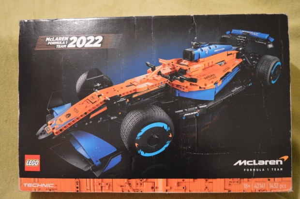 Elad j eredeti LEGO 42141 Technic Mclaren Formula 1 versenyaut