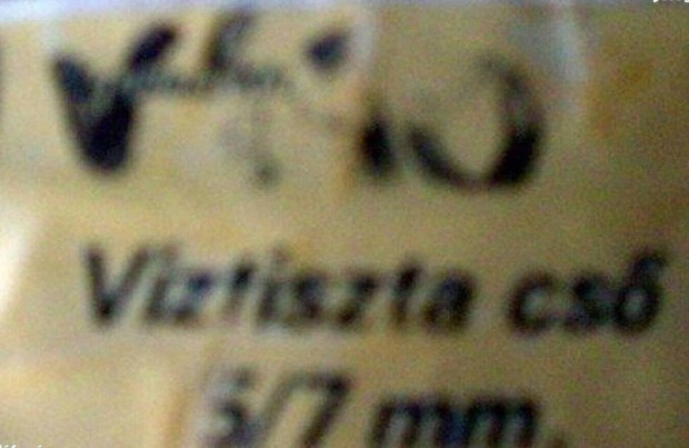 Eladó Vadi új Víztiszta cső 5/7es