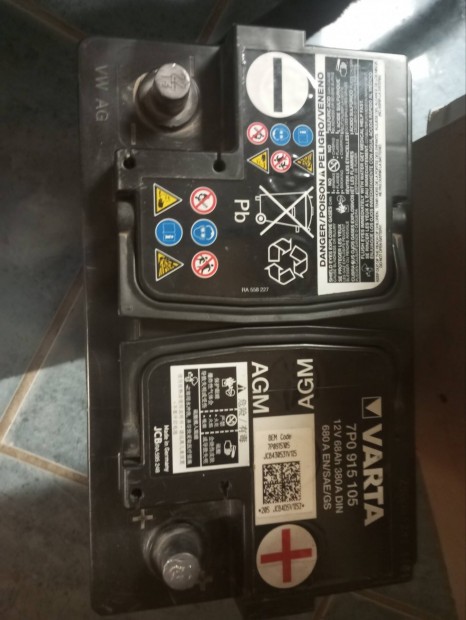 Elad� Varta 12V 68Ah akkumul�tor 