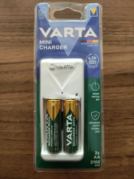 Elad Varta elemtlt 2 db 2100 mAh akkuval