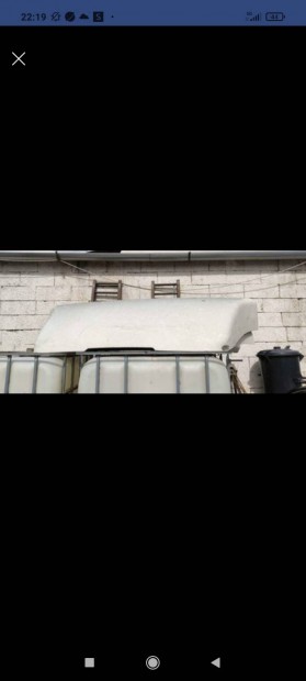 Elado Volvo Fm teherautó tetőspoiler.