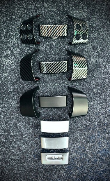 Elad Vw Volkswagen Mk5 kormny bett, fedlap. Manyag, krm karbon