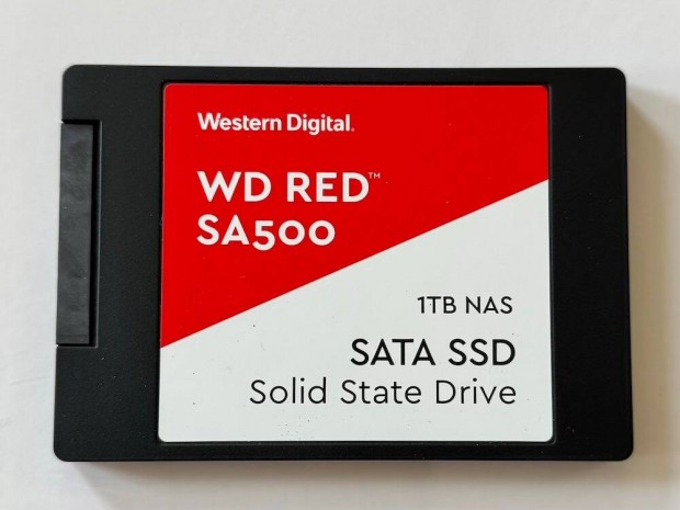Elad WD Red 1TB SSD httrtrol 2 vet hasznlt