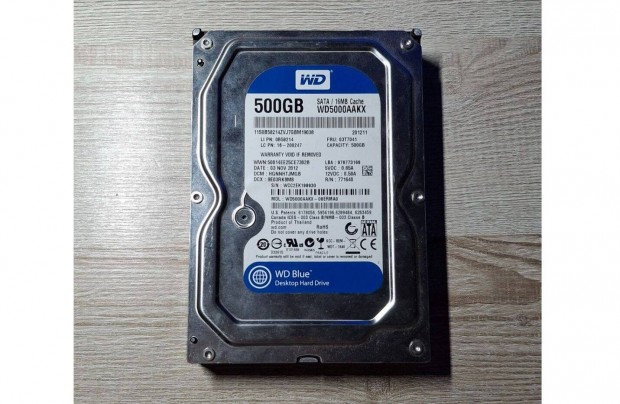 Elad Western Digital Blue 3.5 500 GB 16 MB Cache 7200rpm