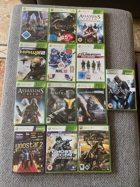 Elad� X Box 360 j�t�kok 