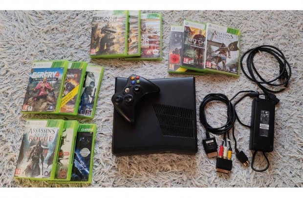 Elad Xbox 360 Slim Konzol (Norml llapotban)