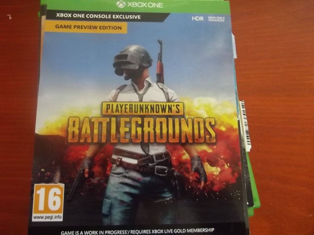 Elad Xbox One Eredeti Jtk : 152. Playerunknowns Battleground Letl