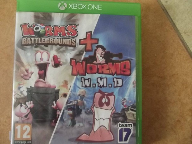 Eladó Xbox One Eredeti Játék : 45. Worms Battlefront + Worms WMD 2 J