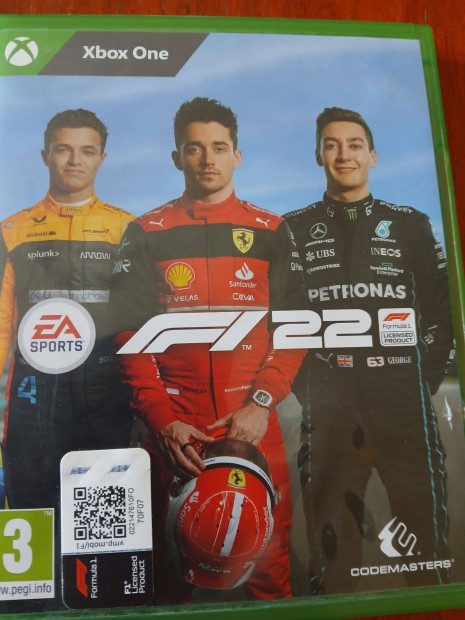 Eladó Xbox One Eredeti Játék : 70. F1 22 ( karcmentes)