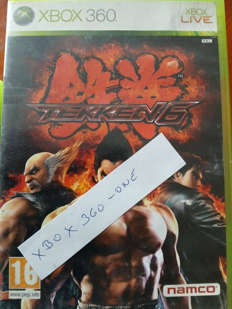 Eladó Xbox One -360 Eredei Játék : 168. Tekken 6 ( Xbox 360 ) ( karcm