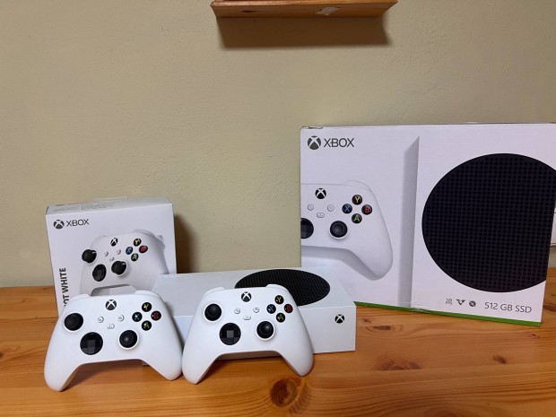 Elad Xbox Series S 512GB+2db kontroller!