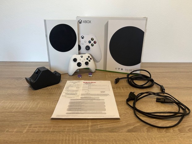 Eladó Xbox Series S (512GB) doboz, kontroller, számla hibátlan