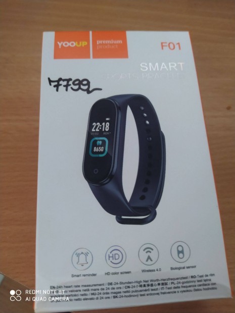 Elad Yooup prmium F 01 Smart sports bracelet okos ra !