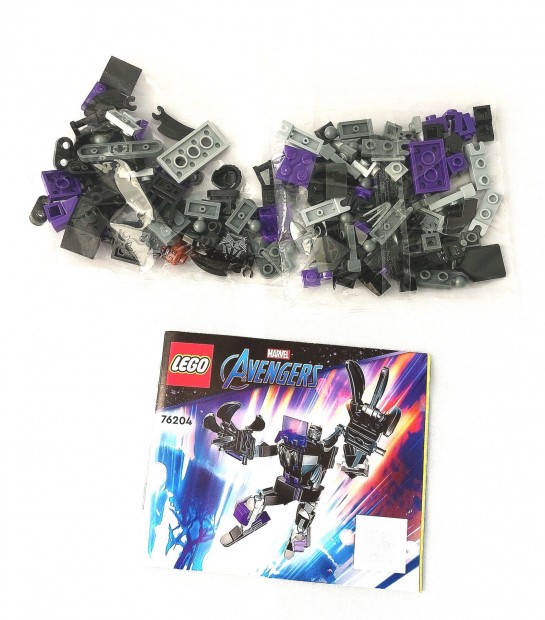 Elad: 76204 LEGO Marvel Avengers Fekete Prduc robotpnclja (dobo