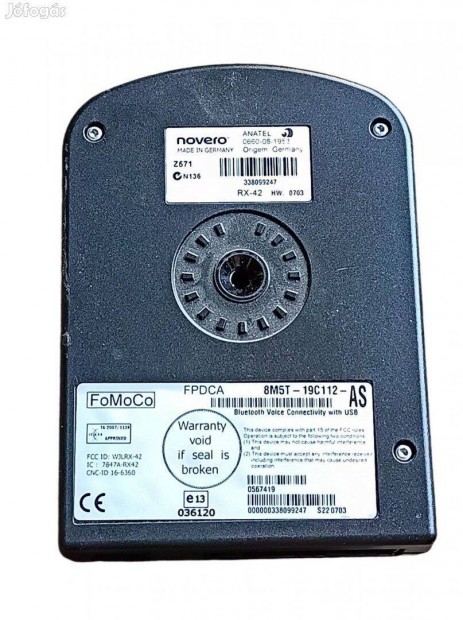 Elad! 8M5T-19C112-AS ford bluetooth modul