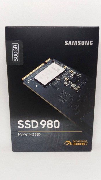 Elad: Bontatlan, j Samsung SSD980 500GB Nvme M.2 SSD (MZ-V8V500BW)