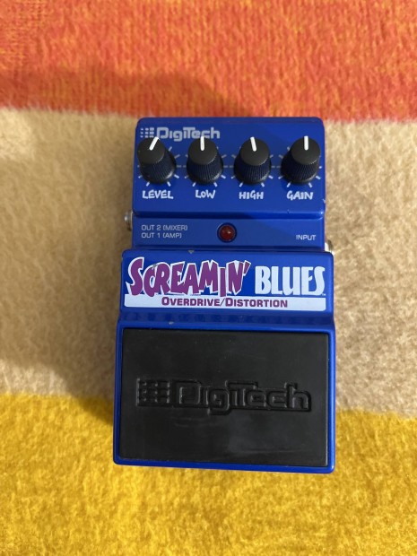 Elad! Digitech Screamin Blues Overdrive-Distortion ARA: 25.000Forint