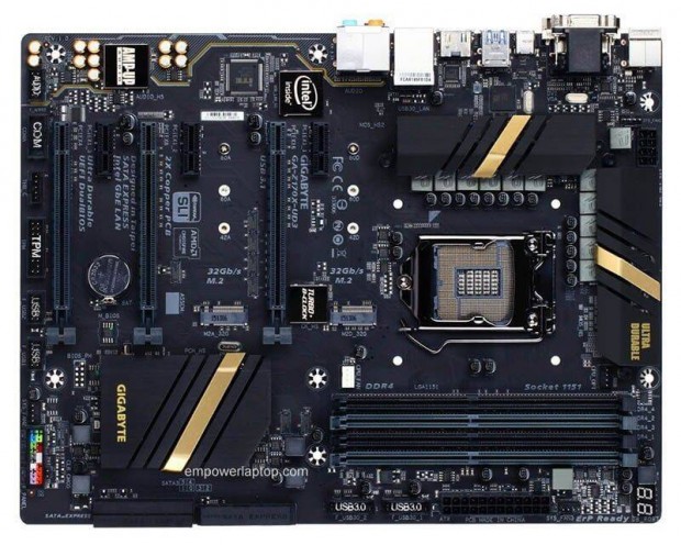 Elad! Gigabyte Z170 HD3P + Core i5 6600K proci