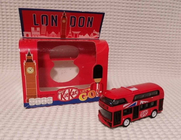 Elad "Kit Kat" Thailfldi Limitlt Kiads London Busz / Kisaut