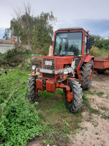 Elad  Mtz 82-es  s egy Mtz 50-es traktor.