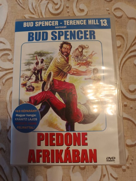 Elad "Piedone Afrikban" DVD lemez