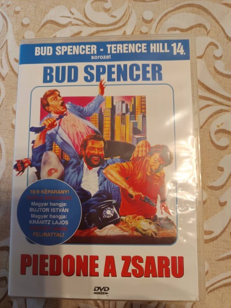 Elad "Piedone a zsaru" cm DVD lemez 