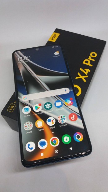 Elad: Poco X4 Pro 5G - 256GB - Laser BLUE sznben ! ! !