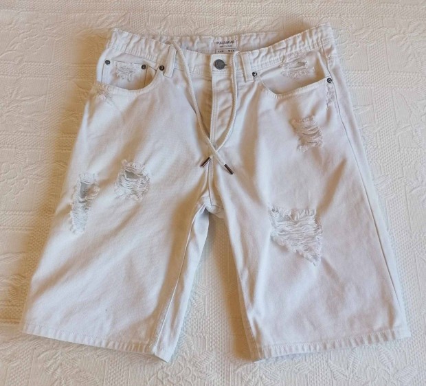 Elad "Pull & Bear" Fehr Farmer Trdnadrg / Bermuda (M mret)