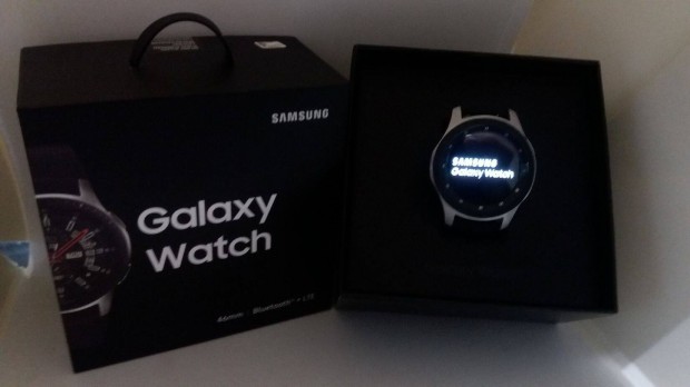 Elad: Samsung Galaxy Watch 46mm LTE (esim-es) (SM-R805) - Silver sz