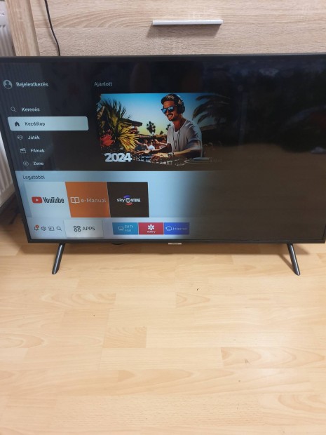 Elad  Samsung smart led tv 4k 109 cm kis hibval 