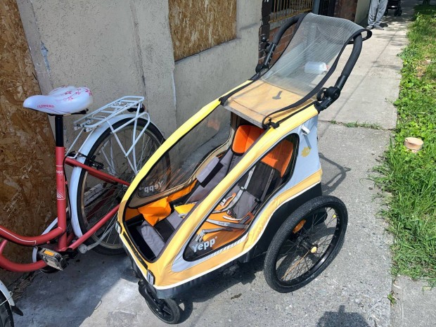 Eladó! Yepp gyerek kerékpár utánfutó