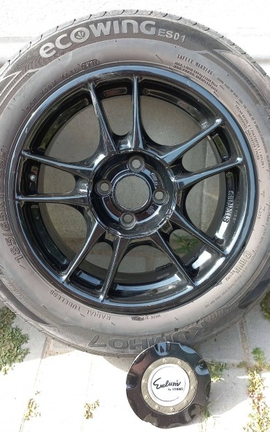 Eladó , 4db használt Opel G astra könnyűfém felni gumival
