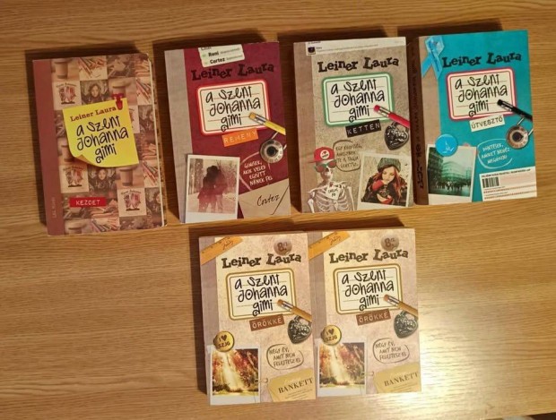 Elad - Leiner Laura: Szent Johanna gimi knyvsorozat