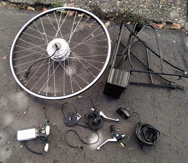 Eladó, elektromos kerékpár építő készlet hibátlan állapotban!