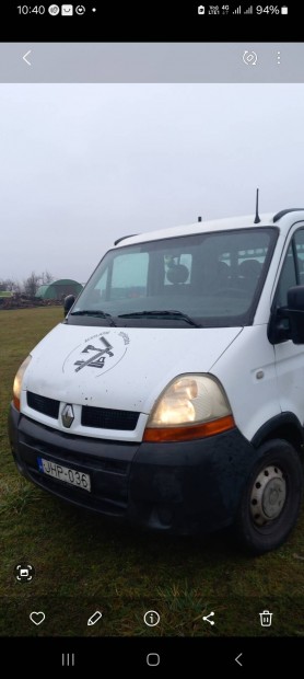 Elado  renault master tejesen szervizelvel 