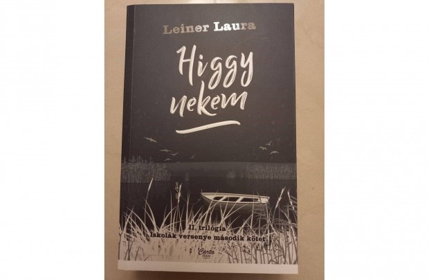 Elad a Higgy nekem c. knyv, szerzje Leiner Laura
