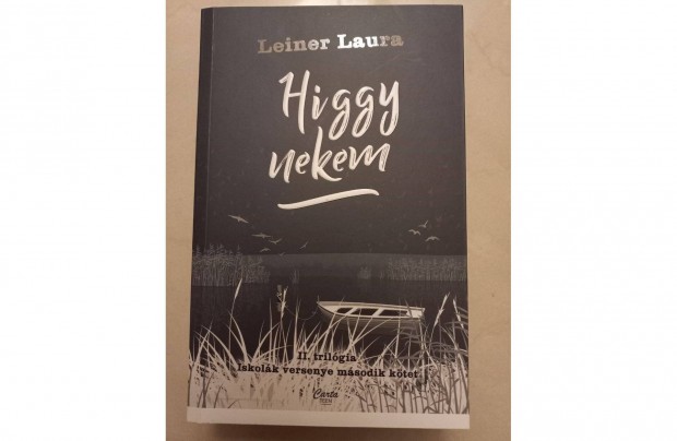 Elad a Higgy nekem c. knyv, szerzje Leiner Laura
