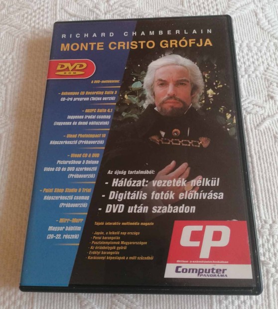 Eladó a Monte Cristo grófja DVD Film / Richard Chamberlain