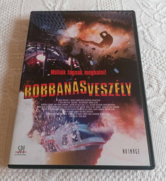 Eladó a Robbanásveszély DVD Film / Dolph Lundgren / Bruce Payne